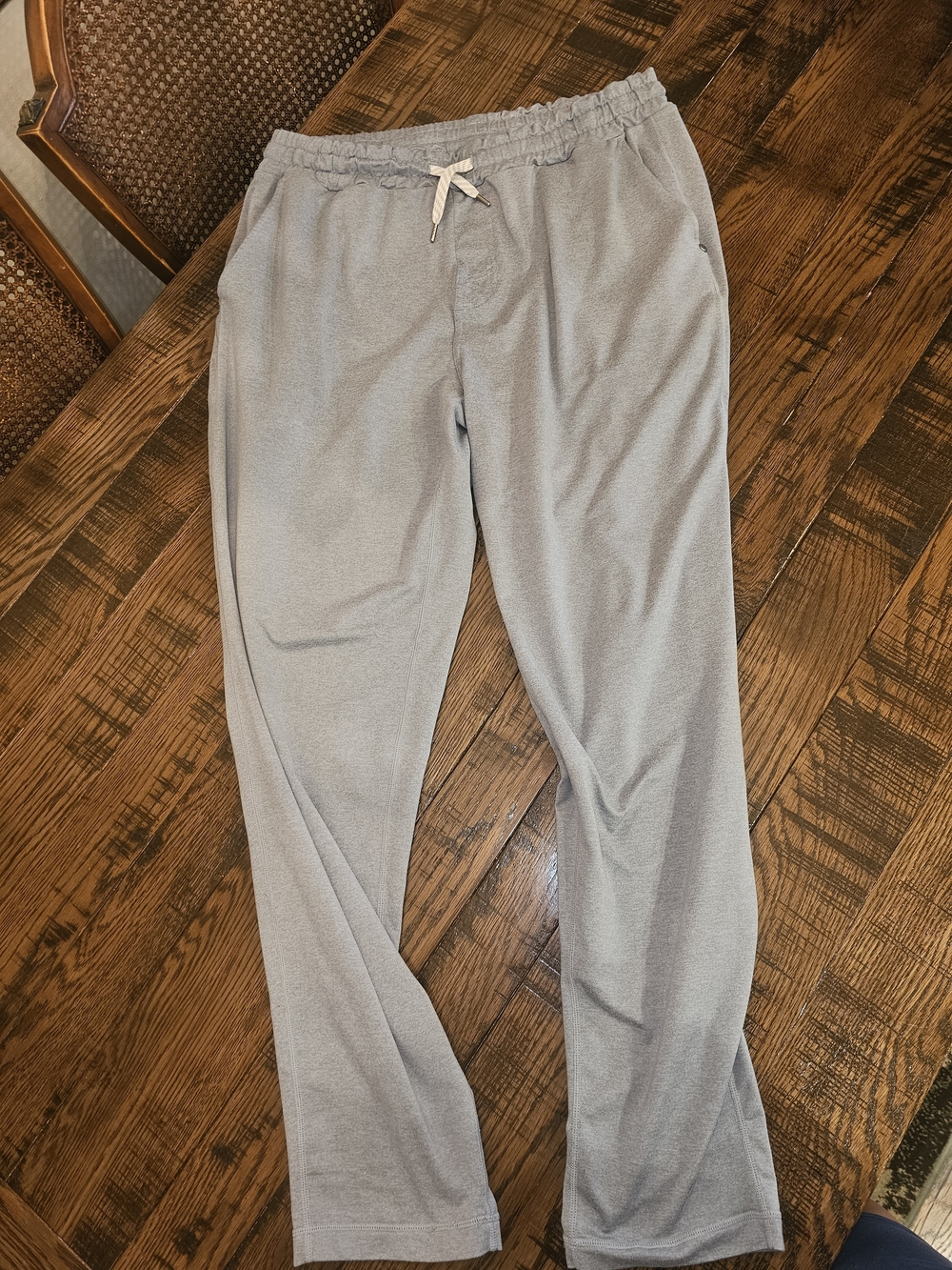 Vuori Light Gray Drawstring Joggers